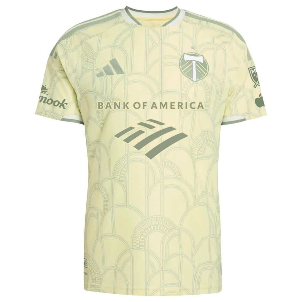Portland Timbers adidas 2026 Civic Stadium Kit On-Field Authentic Patch Jersey