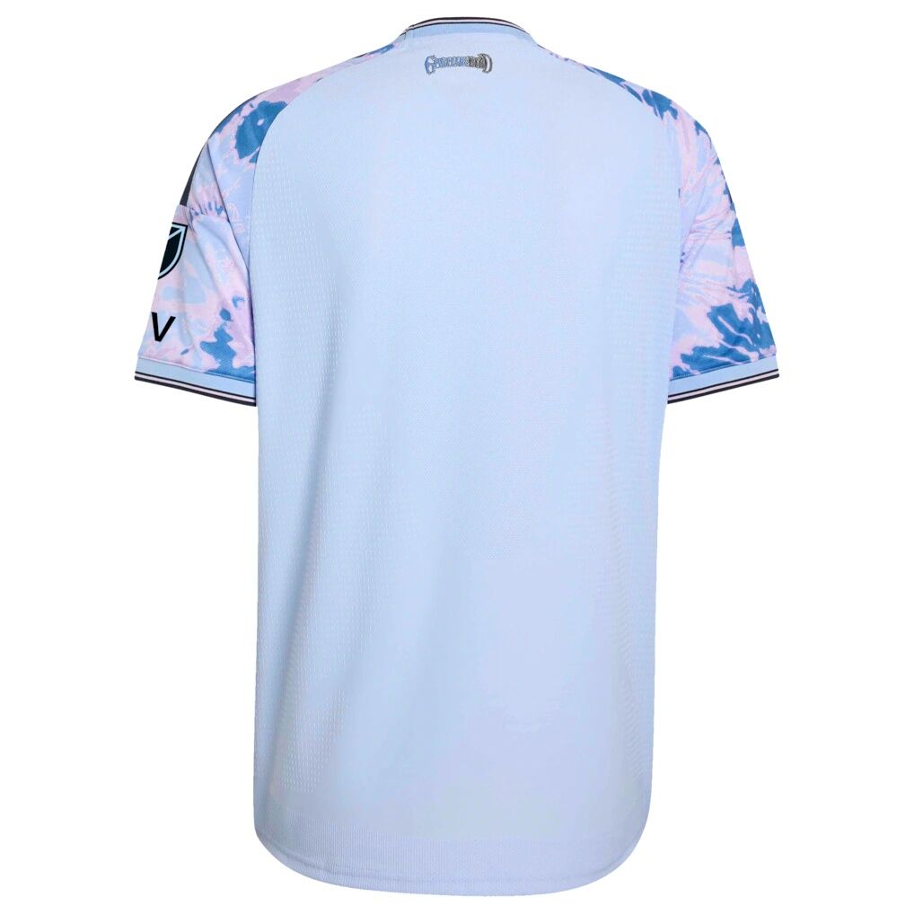 San Jose Earthquakes adidas 2026 The Dead Kit On-Field Authentic Patch Jersey - Light Blue