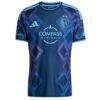 Sporting Kansas City adidas 2026 The 18th & Vine Kit On-Field Authentic Patch Jersey - Blue - Front View