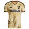 St. Louis CITY SC adidas 2026 The Tina Turner Kit On-Field Authentic Patch Jersey - Yellow - Alt2