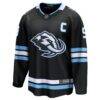 Clayton Keller Utah Mammoth Fashion7 Home Breakaway Jersey - Black - Side View