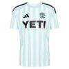 Austin FC adidas 2026 The Rooted Kit Replica Jersey - White - Front View