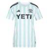 Austin FC adidas Women's 2026 The Rooted Kit Replica Jersey - White - Front View