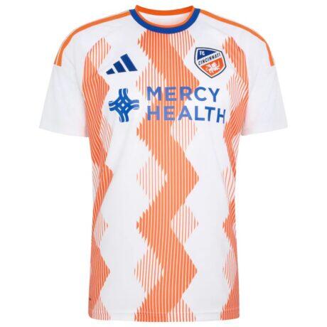 FC Cincinnati adidas 2026 The Seven Hills Kit Replica Jersey - White - Alt1