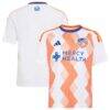 FC Cincinnati adidas Youth 2026 The Seven Hills Kit Replica Jersey - White - Front View