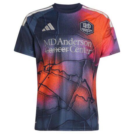 Houston Dynamo FC adidas 2026 Mission Control Replica Jersey - Blue - Front View