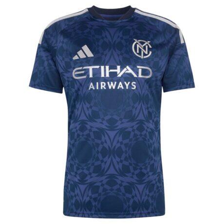 New York City FC adidas 2026 The All Nations Kit Replica Jersey - Blue - Front View