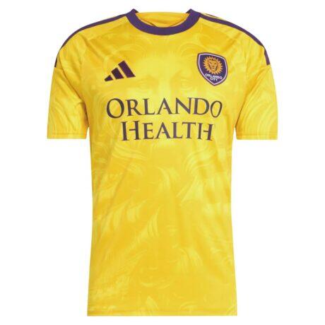 Orlando City SC adidas 2026 Sunken Treasure Kit Replica Jersey - Gold - Front View