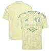 Portland Timbers adidas Youth 2026 Civic Stadium Kit Replica Jersey - Yellow - Front View