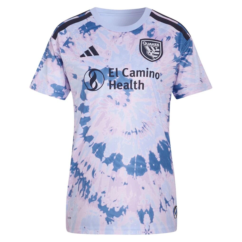 San Jose Earthquakes adidas Women's 2026 The Dead Kit Replica Jersey - Light Blue