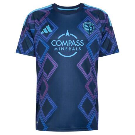 Sporting Kansas City adidas 2026 The 18th & Vine Kit Replica Jersey - Blue - Alt1