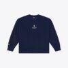 Seattle Kraken Mitchell & Ness Women's Core Essentials Sweatshirt - Navy - Front View