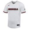 Georgia Bulldogs Nike Unisex Limited Softball Jersey - White - Side View