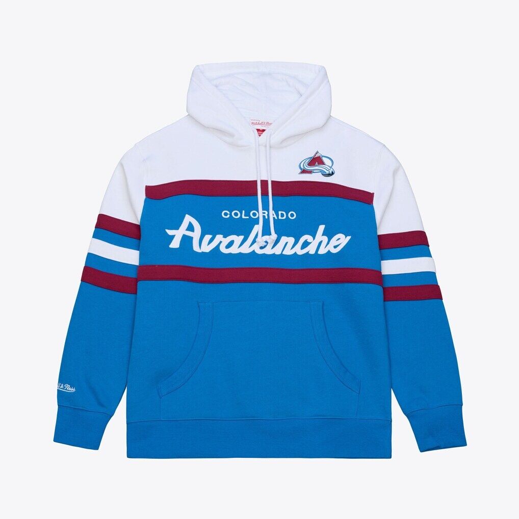 Colorado Avalanche Mitchell & Ness Head Coach Hoodie