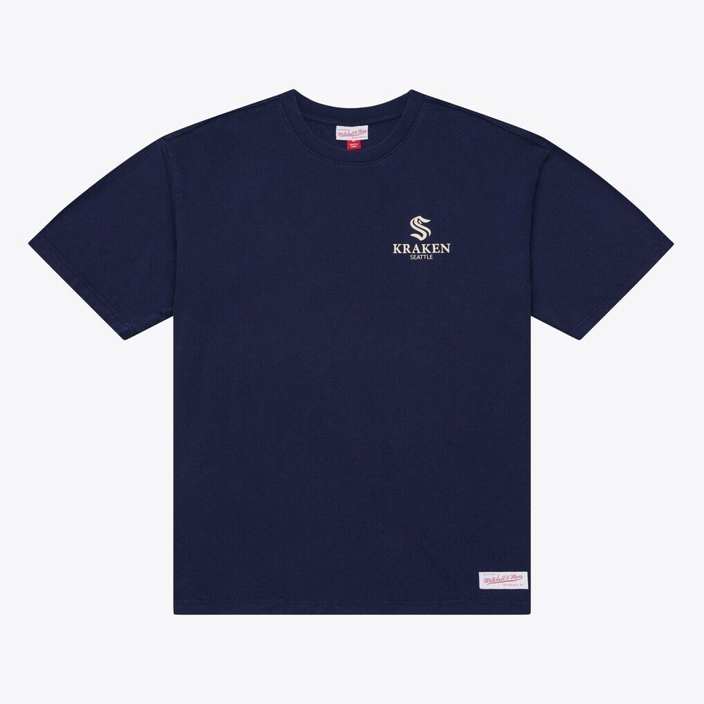 Seattle Kraken Mitchell & Ness Core Essentials T-Shirt