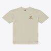 Vegas Golden Knights Mitchell & Ness Core Essentials T-Shirt - Cream - Front View