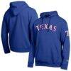 Texas Rangers Champion All Star Wordmark Hoodie - - Front View
