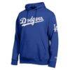 Los Angeles Dodgers Champion All Star Wordmark Hoodie - - Side View