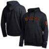 San Francisco Giants Champion All Star Wordmark Hoodie - Black - Front View