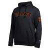 San Francisco Giants Champion All Star Wordmark Hoodie - Black - Side View