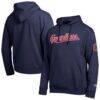 Cleveland Guardians Champion All Star Wordmark Hoodie - Navy - Front View