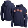 Houston Astros Champion All Star Wordmark Hoodie - Navy - Front View