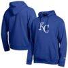 Kansas City Royals Champion All Star Embroidered Logo Hoodie - - Front View