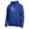 Kansas City Royals Champion All Star Embroidered Logo Hoodie - - Side View