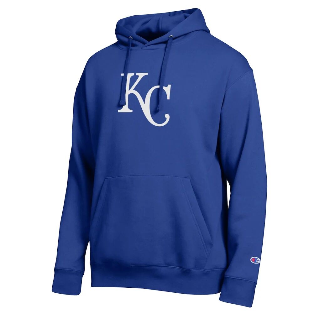 Kansas City Royals Champion All Star Embroidered Logo Hoodie - Royal