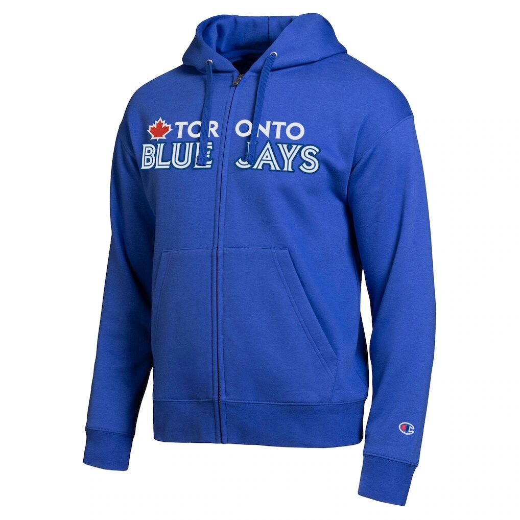Toronto Blue Jays Champion All-Star Wordmark Full-Zip Hoodie – Royal