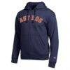 Houston Astros Champion All-Star Wordmark Full-Zip Hoodie - Navy - Side View