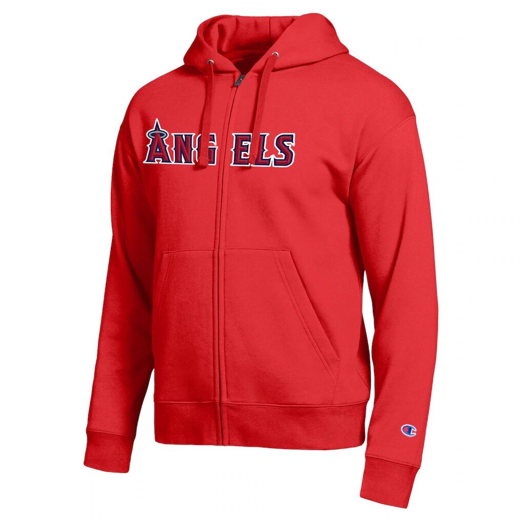 Los Angeles Angels Champion All-Star Wordmark Full-Zip Hoodie