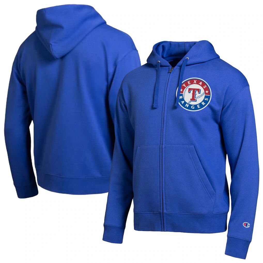 Texas Rangers Champion All-Star Full-Zip Hoodie – Royal