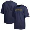 Milwaukee Brewers Champion All Star Chenille Wordmark T-Shirt - Navy - Front View