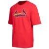 St. Louis Cardinals Champion All Star Chenille Wordmark T-Shirt - Red - Side View