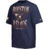 Houston Astros Champion Traditions Two Locations T-Shirt - Navy - Side View