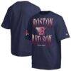 Boston Red Sox Champion Traditions Two Locations T-Shirt - Navy - Front View