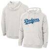 Los Angeles Dodgers Champion Triumph Tri-Blend Raglan Hoodie - - Front View