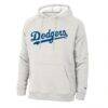 Los Angeles Dodgers Champion Triumph Tri-Blend Raglan Hoodie - - Side View