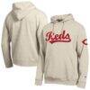 Cincinnati Reds Champion All Star Chenille Patch Hoodie - - Front View
