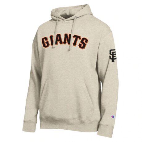San Francisco Giants Champion All Star Chenille Patch Hoodie - - Side View