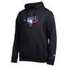 Toronto Blue Jays Champion All Star Embroidered Logo Hoodie - Black - Side View
