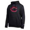 Cincinnati Reds Champion All Star Embroidered Logo Hoodie - Black - Side View
