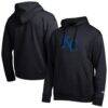 Kansas City Royals Champion All Star Embroidered Logo Hoodie - Black - Front View