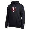 Minnesota Twins Champion All Star Embroidered Logo Hoodie - Black - Side View