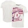 Los Angeles Angels Champion Winning Tradition Cooperstown Tri-Blend T-Shirt - White - Front View