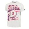 Los Angeles Angels Champion Winning Tradition Cooperstown Tri-Blend T-Shirt - White - Side View