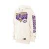 Minnesota Vikings New Era Dune Dust Hoodie - Cream - Detail View