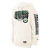 Philadelphia Eagles New Era Dune Dust Hoodie - Cream - Front View