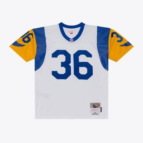 Jerome Bettis Los Angeles Rams Mitchell & Ness Retired Legacy Replica Player Jersey - White - Front View